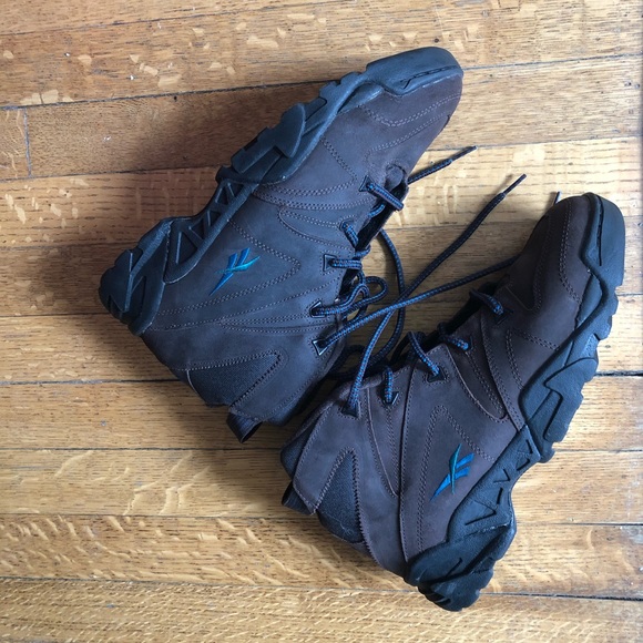 Reebok Shoes - NEW Reebok Outdoor Hiking Hexalite Sole Leather Shoes - Sz 12